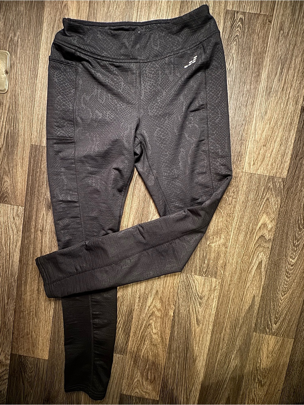 bcg Black Cold Weather Athletic Leggings